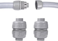 NPT 1 Double Conduit Liquid-Tight Connector Straight | Extend Repair Conduit by Aandxmok