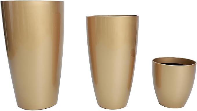 24, 11 Inch Large Plastic Planters - Image 4