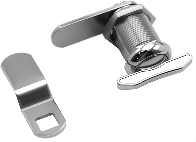 WOOCH 1" Thumb Operated Offset Cam Lock, RV Compartment Latch, Non-Locking - Image 2