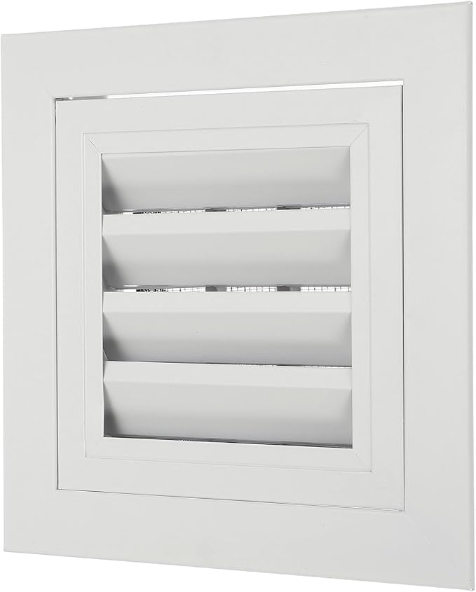 PATIKIL 8" x 8" Aluminum Return Grille, Return Air Vent Cover Linear Bar by PATIKIL