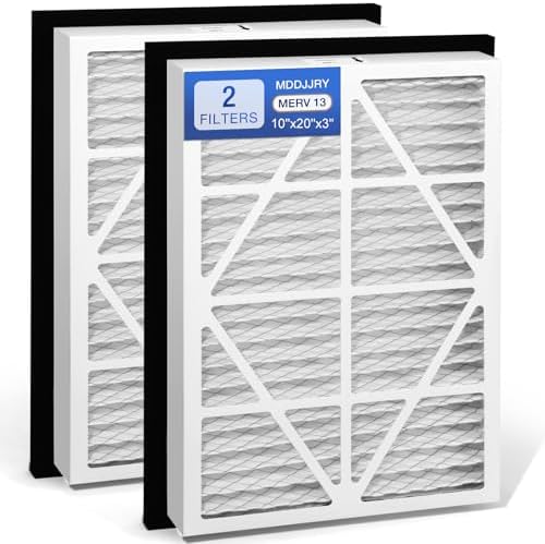 2Pack 10x20x3 MERV13 air Filter Replacement by MDDJJRY