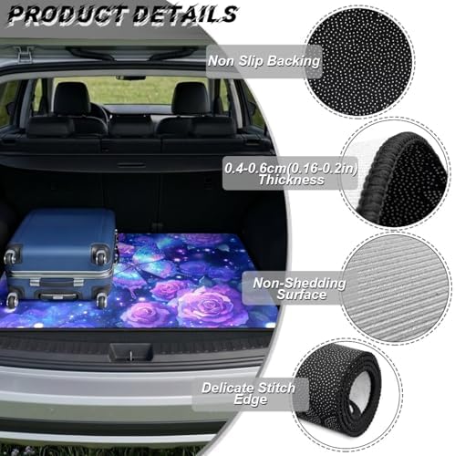 Purple Rose Butterfly All Weather Trunk Mat 29"x39" - Image 6