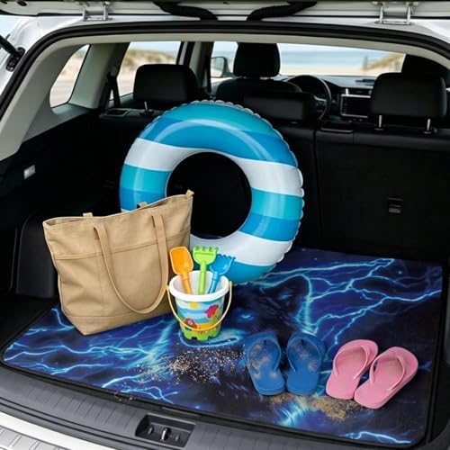 ELEQIN Car Trunk Cargo Liner, Washable Auto Trunk Protective Mat, Cargo Liner - Image 2