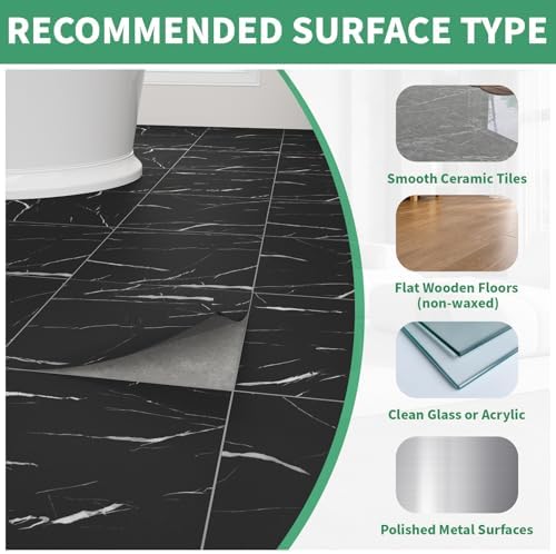 20-Pack Peel and Stick Floor Tiles Vinyl Floor 12 x 12 inch Self Adhesive - Image 5