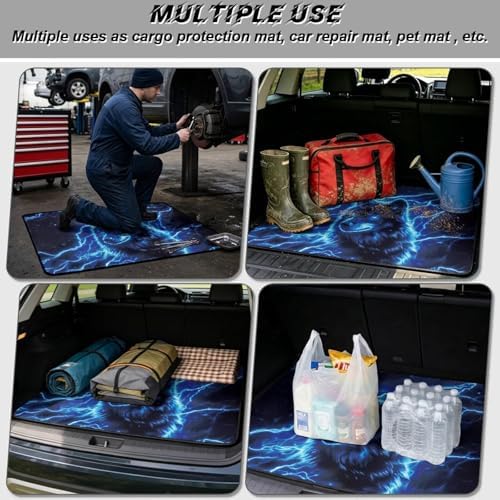 ELEQIN Car Trunk Cargo Liner, Washable Auto Trunk Protective Mat, Cargo Liner - Image 3