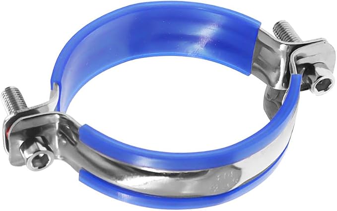 Adjustable Pipe Bracket Clamp, Heavy Duty Split Ring Hanger, TTZEZE SUS304 Wall - Image 4
