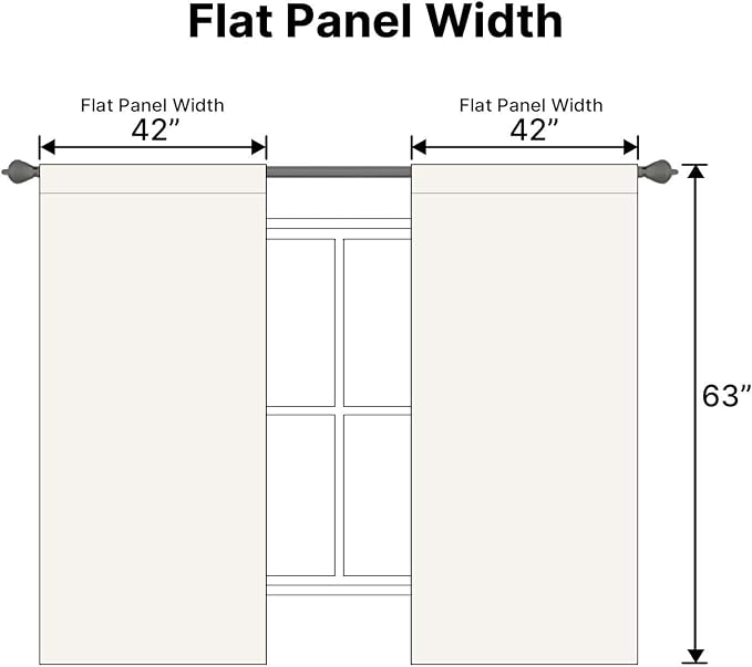 H.VERSAILTEX Light Reducing Curtains Thermal Insulated Window Treatment Panels - Image 6