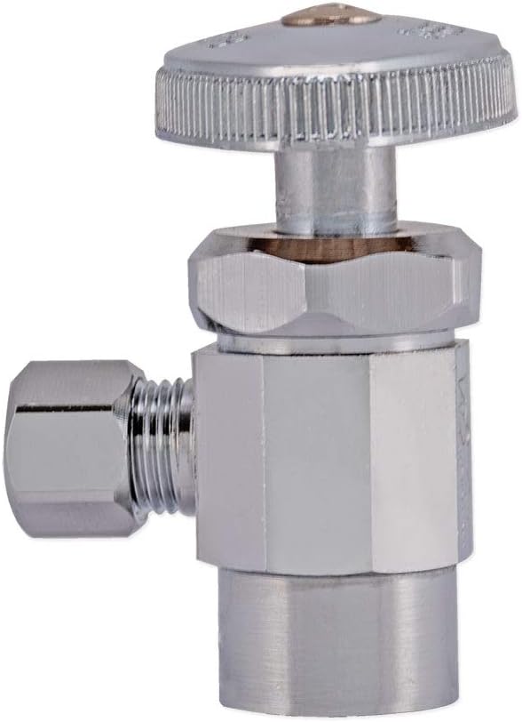 Eastman 1/4 Inch OD x 1/2 Inch Nom. Sweat Multi-Turn Brass Sweat Inlet Angle - Image 4