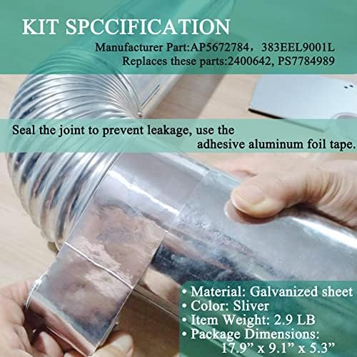383EEL9001L Side Vent Kit Universal - Image 2