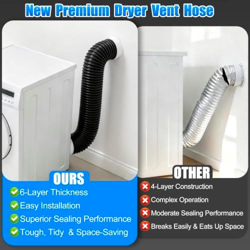 Heavy Duty 4-Inch Flexible Dryer Vent Hose - Image 4