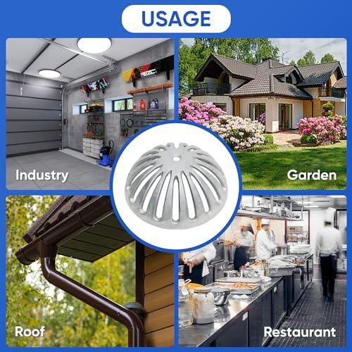 Leyso Heavy Duty Aluminum Drain Covers, Sink Drain Cover, Floor Drain Cover - Image 5