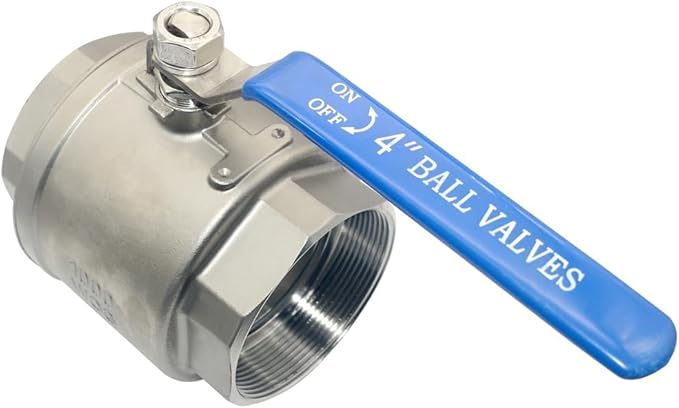 316 Stainless Steel 1/8"~3" Full Port Ball Valve by Megairon
