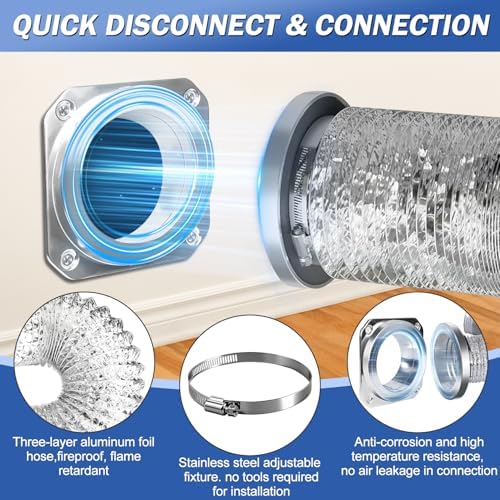 DVC-180 Magnetic Dryer Vent Connector Kit - Image 3