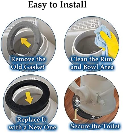 RV Toilet Gasket for Dometic 300 Series Toilet, RV Toilet Seal Replacement & 300 - Image 4
