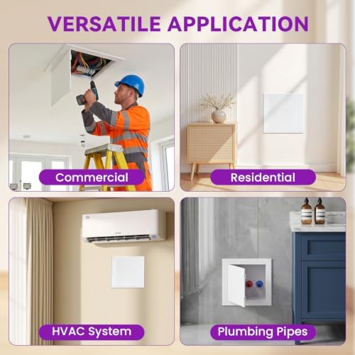 14x14 Inch Access Panel for Drywall and Ceiling, ABS Plumbing Access Door - Image 6