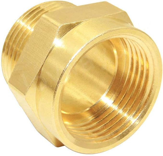 Joywayus Brass Fitting 1" G Thread Female×1" NPT Thread Male Brass Pipe Fitting - Image 4