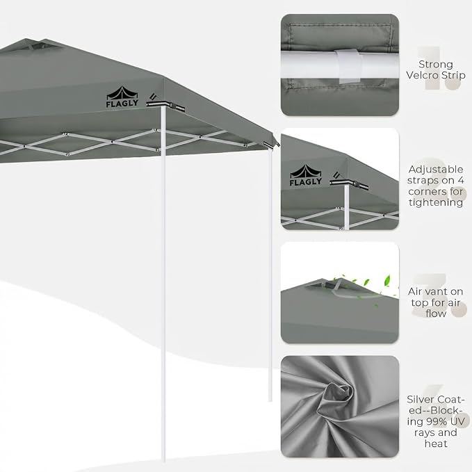 10x10ft Replacement Canopy Top - Image 4
