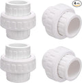 3/4" PVC Union Coupling Pipe Fitting PVC Adapter Schedule 40, EPDM O-Ring by carvedexquisitely