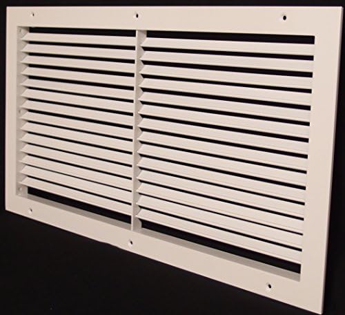 30" w X 12" h Aluminum Adjustable Return/Supply HVAC Air Grille - Image 4