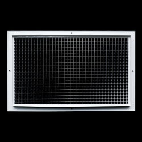 Fits 12x20 and 20x12 Duct Opening | Aluminum Eggcrate Return Air Grille | Low - Image 5
