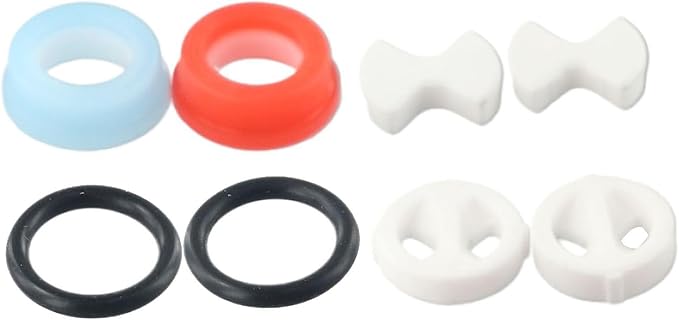 Comprehensive 12 Inch Valve Repair Kit Includes Ceramic Discs, Silicon Washers by Unknown