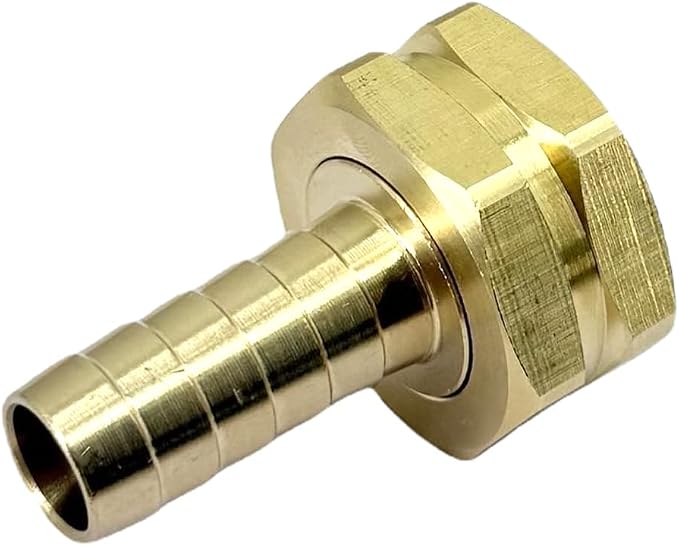 2 Pcs Brass 1/2" Pex to 3/4" GHT Fitting Hose Adapters, 1/2" PEX Male x 3/4" - Image 4
