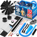 Sealegend 58-Pieces 35-Feet Dryer Vent Cleaner Kit, Dryer Cleaning Tools by Sealegend