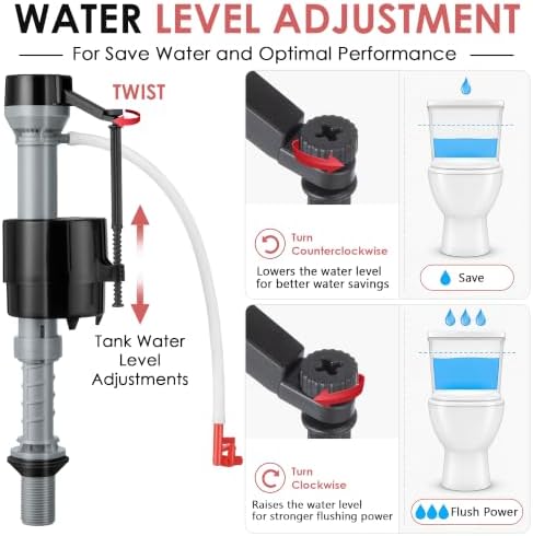 12 Sets Toilet Float Replacement Kit - Image 4