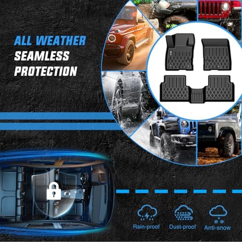 Nilight TPE Floor Mats for Ford Maverick - Image 5