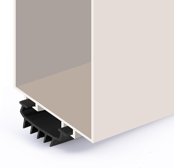 Nuanchu 1 Pc U Shaped Rubber Door Bottom Sweep, 36 Inch, Noise Reducing - Image 5