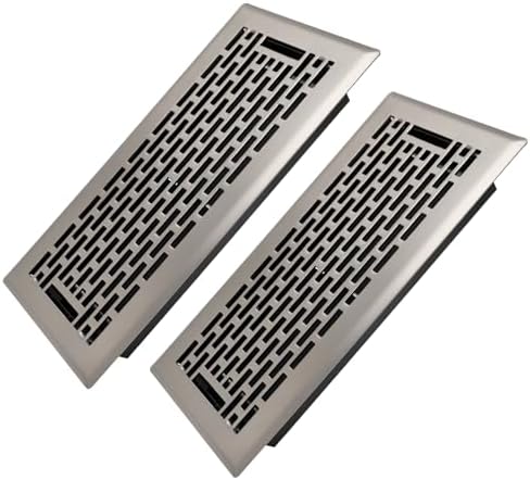 Howeall 4x10 Inches 2 Pack Heavy Duty Walkable Floor Register by Howeall