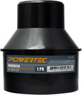 POWERTEC 70136 4" to 2-1/2" Cone Reducer, Dust Collection Fittings by POWERTEC