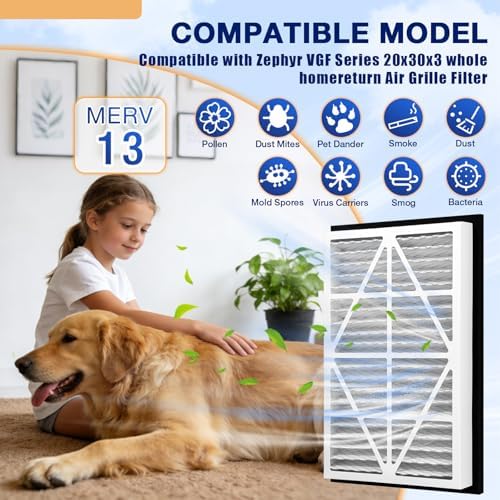 2Pack 20x30x3 MERV13 air Filter Replacement - Image 2