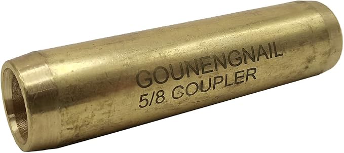 GOUNENGNAIL 5/8’’ Ground Rod Coupler, Grounding Rod Extension Connector Clamp by GOUNENGNAIL