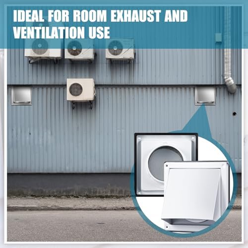 Gisafai 4 Inch Dryer Vent Cover Outdoor - Image 6