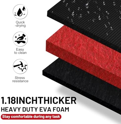 Foldable Mechanic Kneeling Pad, 22.44" Wide EVA Foam Mat, 1 Pack - Image 3