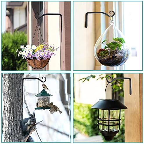 LOOGI Hanging Plant Bracket, Wall Hook Plant Hanger 6 Inch Decorative Hooks - Image 6