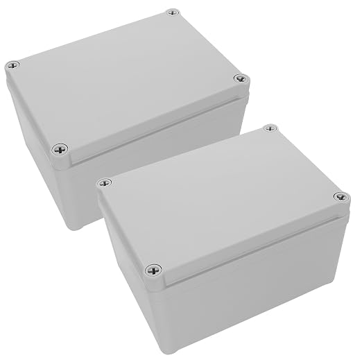 Junction Box IP67 Waterproof Dustproof ABS Plastic Project Box by LeMotech