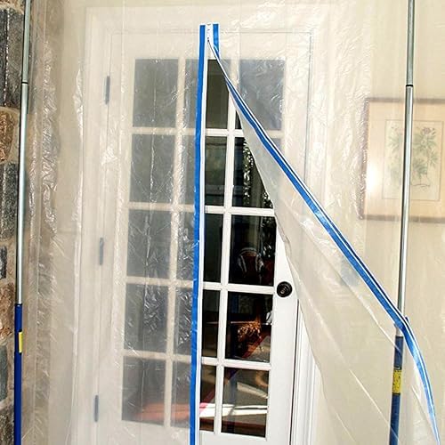 ZIP-UP 84" x 3" Poly Zipper Door - Image 4
