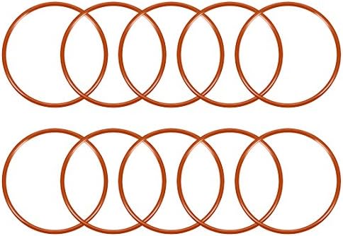 uxcell Silicone O-Ring, 53mm Outside Diameter, 48.2mm Inner Diameter, 2.4mm by uxcell