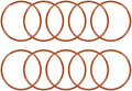 uxcell Silicone O-Ring, 50mm Outside Diameter, 45.2mm Inner Diameter, 2.4mm by uxcell