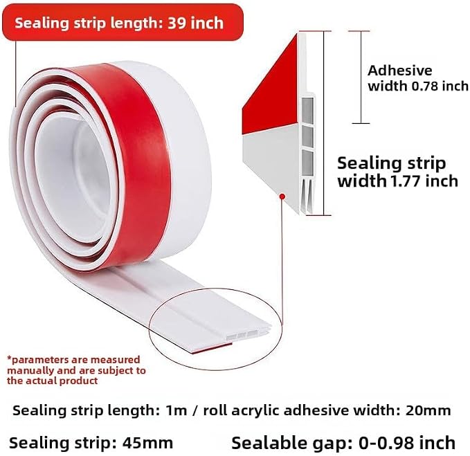 Premium Adjustable Door Draft Stopper - Image 3