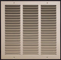 HVAC Premium 16'' x 16'' Flat Stamped Steel Return Air Grille by HVACPremium