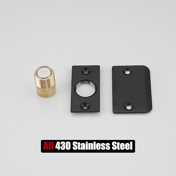 JQK Closet Magnetic Door Ball Catch Hardware, 430 Stainless Steel Catch - Image 8