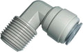 Acetal Copolymer 1/2" Tube OD Tube Fittings, Elbow 1/2" Male Adapter, Push to by YZMSZ