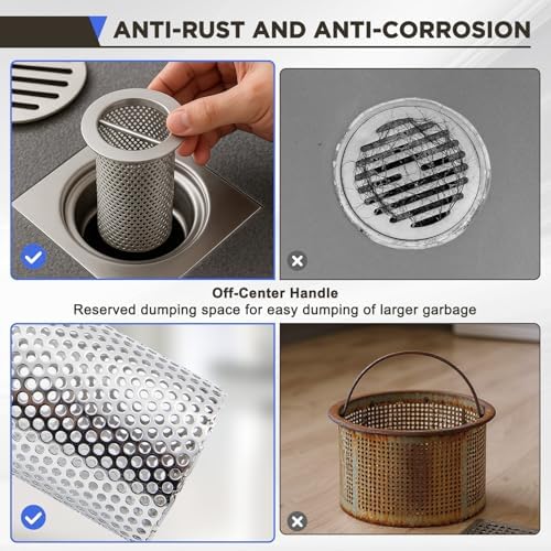 1 Pcs Commercial Floor Drain Strainer - Image 4