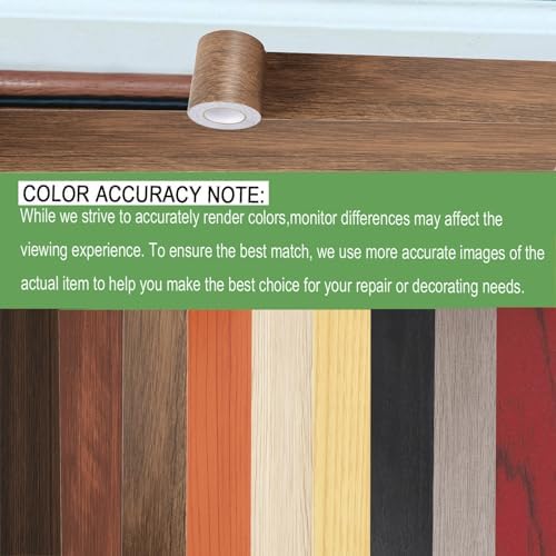Wood Grain Repair Tape, 4.7 inch X 32ft Self Adhesive Grain Repair Patch - Image 2