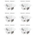Ceiling Box Extender, 6 Pack, ETL Listed | Plastic Ceiling Outlet Box Extension by XGGYA