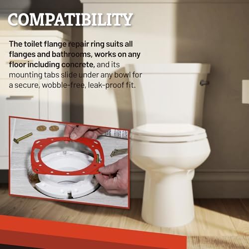 2-Pack Generic Universal Flange Repair Ring Fits Oatey - Image 3