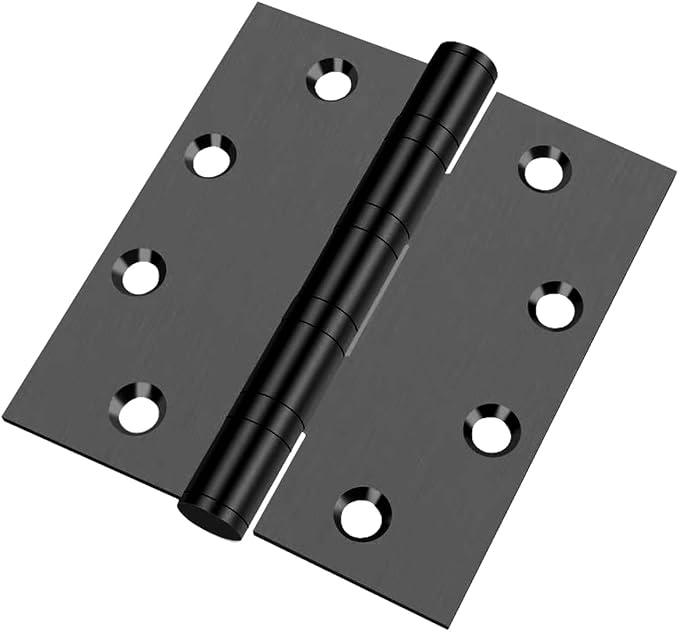 4.5in x 4in 304SS Door Hinges, Square Corners, Ball Bearing Hinge, Non - Image 4